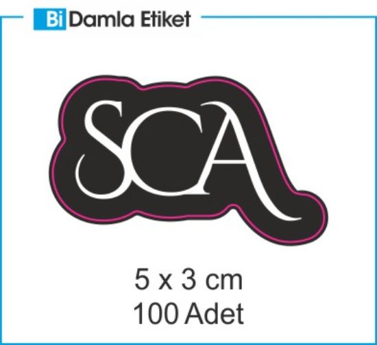 Sobe Reklam Normal Kesimli Damla Etiketler