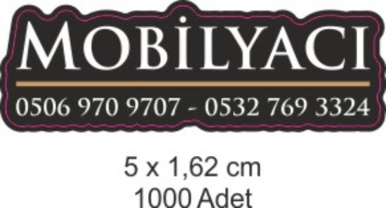 Sobe Reklam Normal Kesimli Damla Etiketler