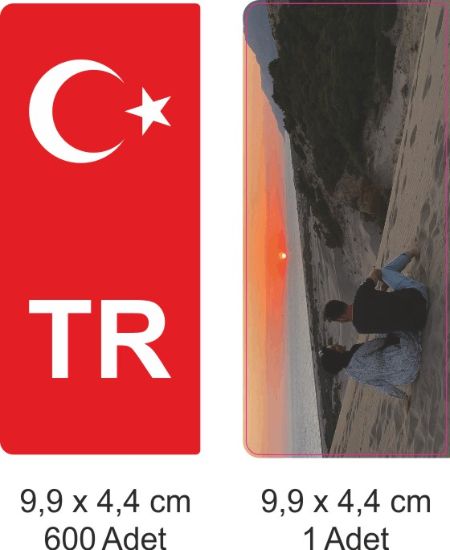 Sobe Reklam Normal Kesimli Damla Etiketler