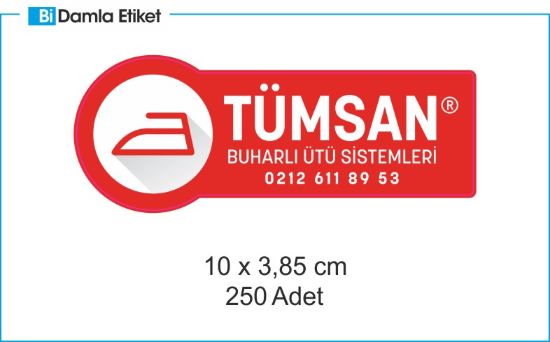 Sobe Reklam Normal Kesimli Damla Etiketler