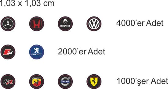 Sobe Reklam Normal Kesimli Damla Etiketler