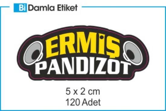 Sobe Reklam Normal Kesimli Damla Etiketler