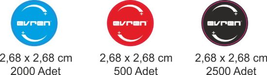 Sobe Reklam Normal Kesimli Damla Etiketler