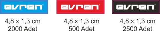 Sobe Reklam Normal Kesimli Damla Etiketler
