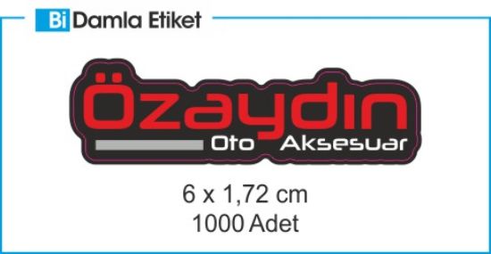 Sobe Reklam Normal Kesimli Damla Etiketler