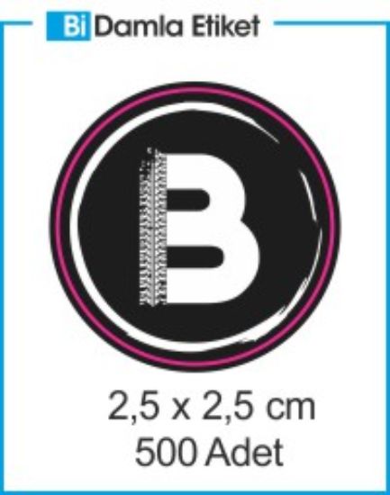 Sobe Reklam Normal Kesimli Damla Etiketler