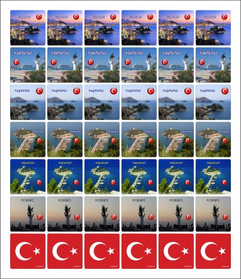 Sobe Reklam Normal Kesimli Damla Etiketler