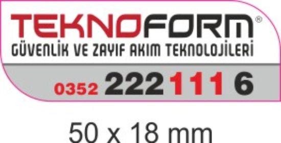 Sobe Reklam Normal Kesimli Damla Etiketler