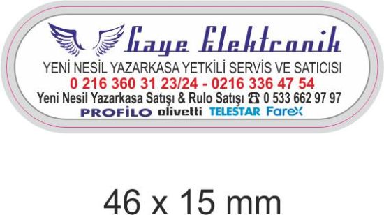 Sobe Reklam Normal Kesimli Damla Etiketler
