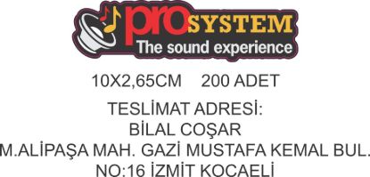 Sobe Reklam Normal Kesimli Damla Etiketler