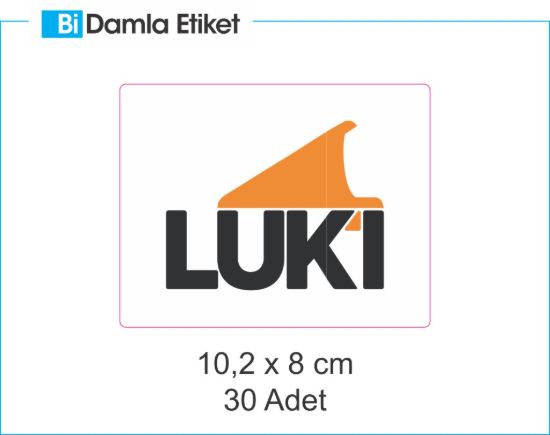 Sobe Reklam Normal Kesimli Damla Etiketler
