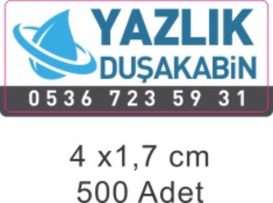 Sobe Reklam Normal Kesimli Damla Etiketler