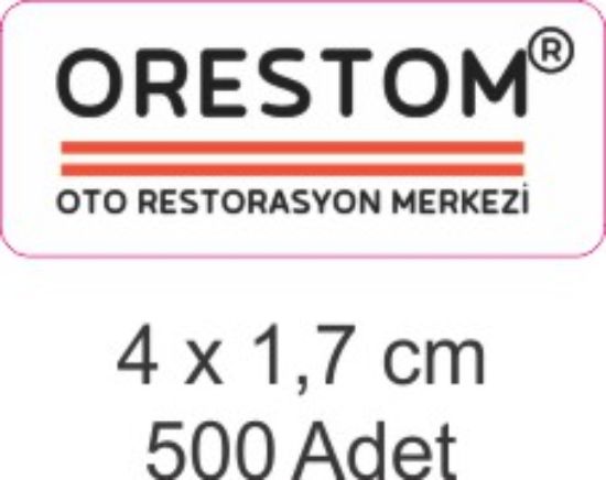 Sobe Reklam Normal Kesimli Damla Etiketler