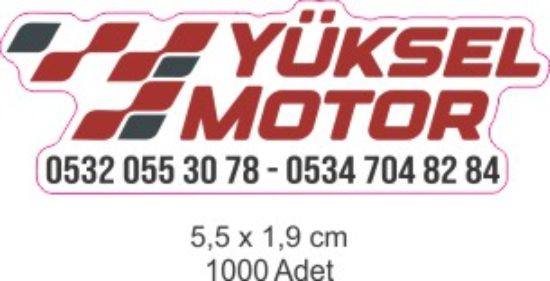 Sobe Reklam Normal Kesimli Damla Etiketler