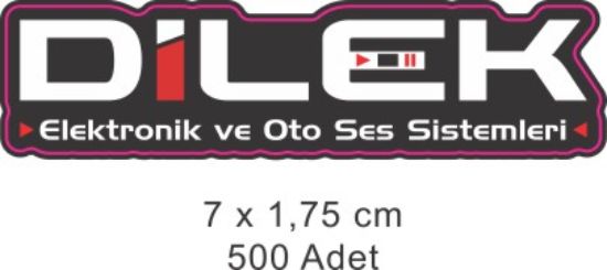 Sobe Reklam Normal Kesimli Damla Etiketler