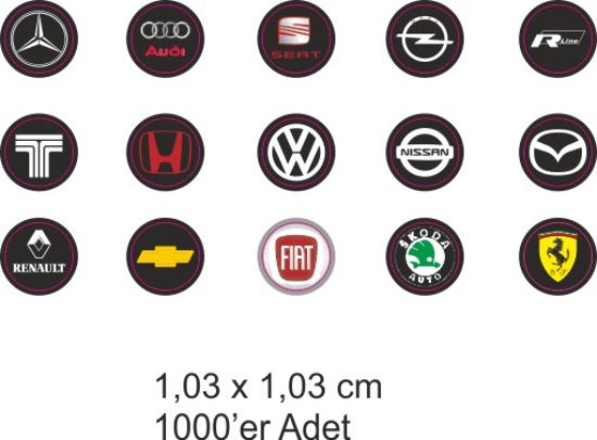 Sobe Reklam Normal Kesimli Damla Etiketler