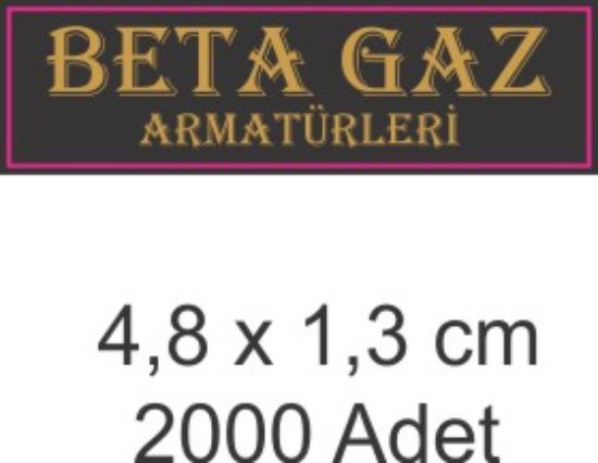 Sobe Reklam Normal Kesimli Damla Etiketler