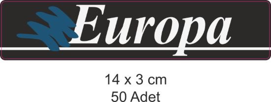 Sobe Reklam Normal Kesimli Damla Etiketler