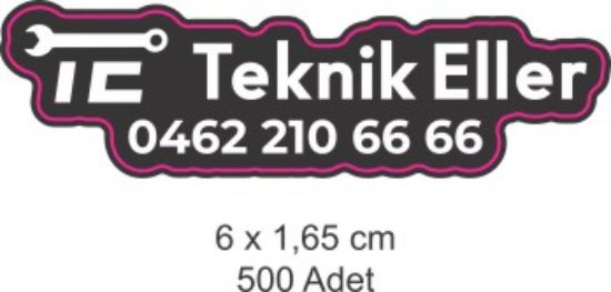 Sobe Reklam Normal Kesimli Damla Etiketler