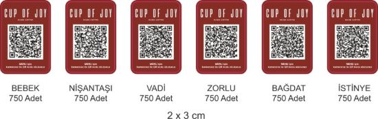 Sobe Reklam Normal Kesimli Damla Etiketler