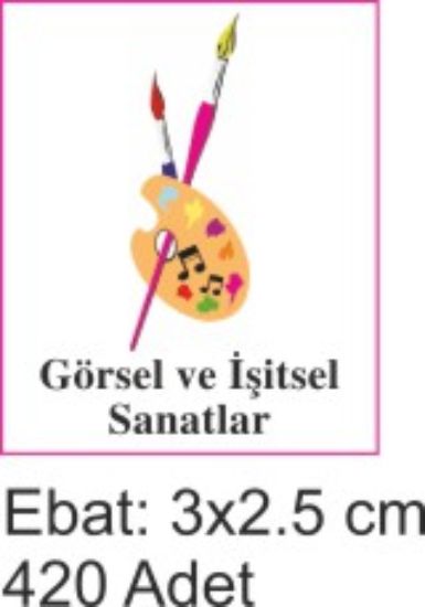 Sobe Reklam Normal Kesimli Damla Etiketler