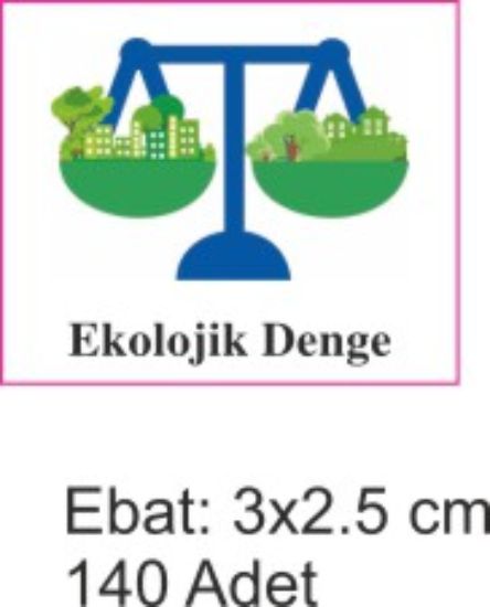 Sobe Reklam Normal Kesimli Damla Etiketler