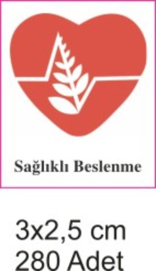 Sobe Reklam Normal Kesimli Damla Etiketler