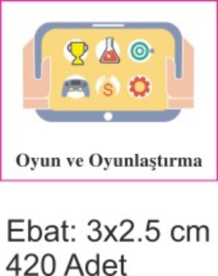 Sobe Reklam Normal Kesimli Damla Etiketler