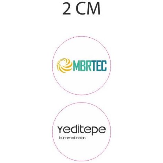 Sobe Reklam Normal Kesimli Damla Etiketler