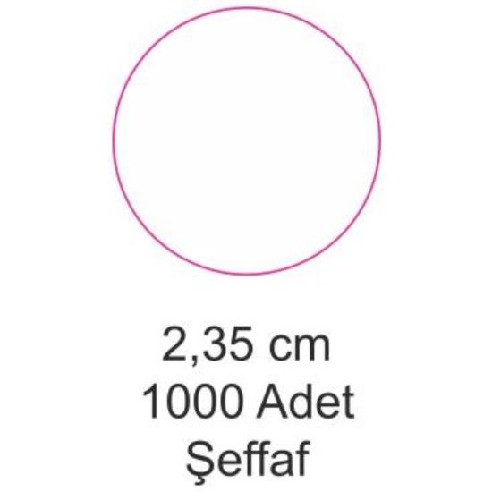 Sobe Reklam Normal Kesimli Damla Etiketler