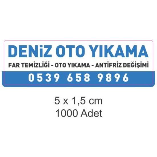 Sobe Reklam Normal Kesimli Damla Etiketler