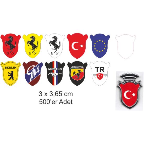 Sobe Reklam Normal Kesimli Damla Etiketler