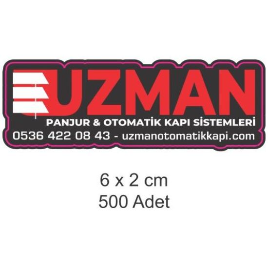 Sobe Reklam Normal Kesimli Damla Etiketler