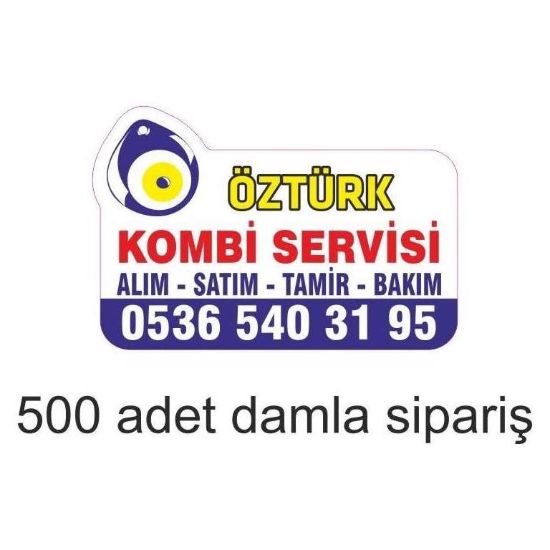 Sobe Reklam Normal Kesimli Damla Etiketler