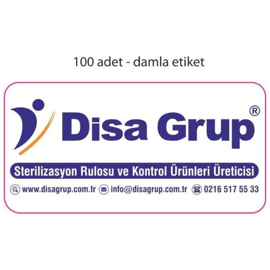 Sobe Reklam Normal Kesimli Damla Etiketler