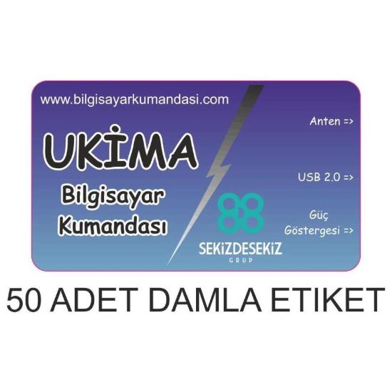 Sobe Reklam Normal Kesimli Damla Etiketler