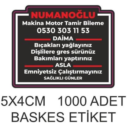 Sobe Reklam Dijital Baskes Etiketler