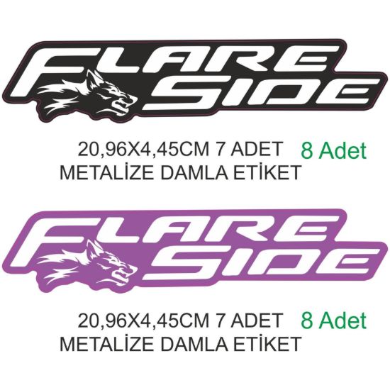 Sobe Reklam Normal Kesimli Damla Etiketler
