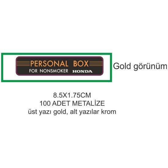 Sobe Reklam Normal Kesimli Damla Etiketler