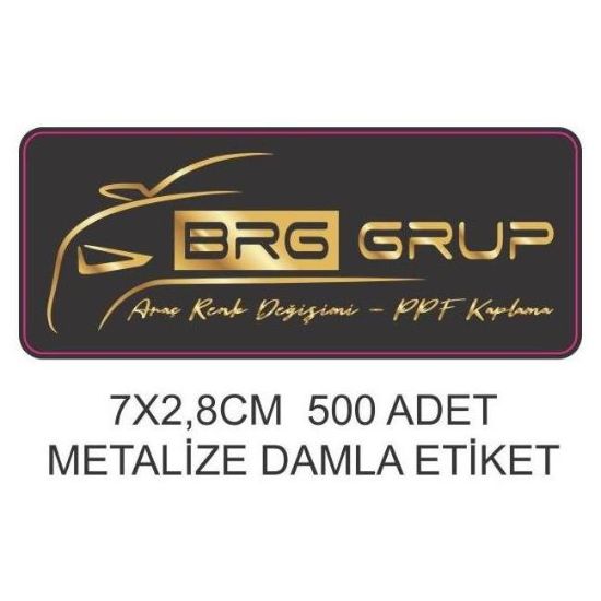 Sobe Reklam Normal Kesimli Damla Etiketler