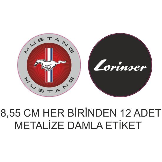 Sobe Reklam Normal Kesimli Damla Etiketler