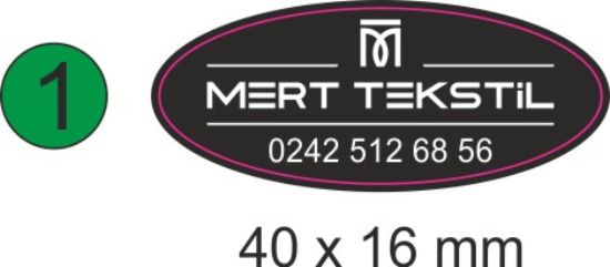 Sobe Reklam Normal Kesimli Damla Etiketler