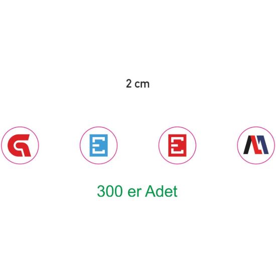 Sobe Reklam Normal Kesimli Damla Etiketler