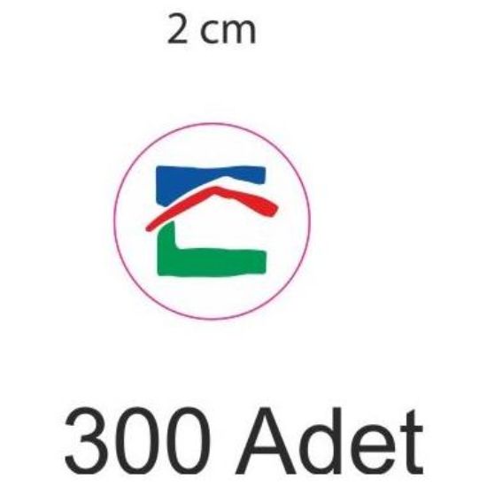 Sobe Reklam Özel Kesimli Damla Etiketler