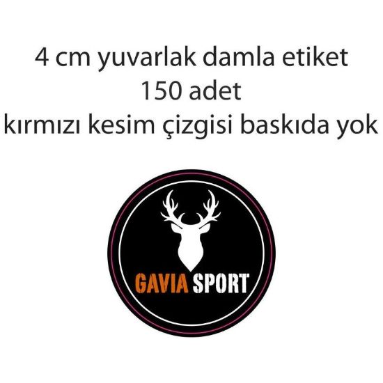 Sobe Reklam Normal Kesimli Damla Etiketler