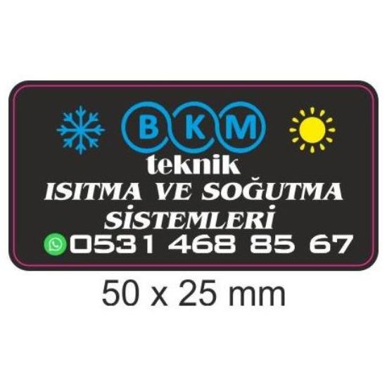 Sobe Reklam Normal Kesimli Damla Etiketler