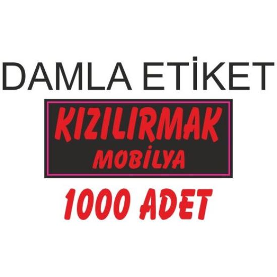 Sobe Reklam Normal Kesimli Damla Etiketler