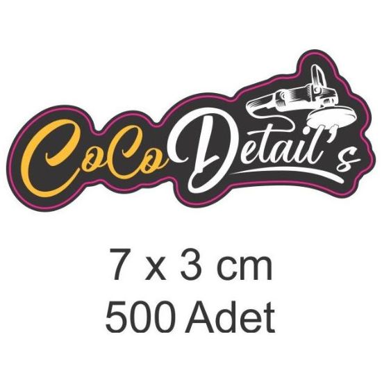 Sobe Reklam Normal Kesimli Damla Etiketler