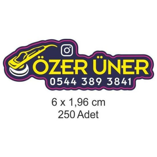 Sobe Reklam Normal Kesimli Damla Etiketler