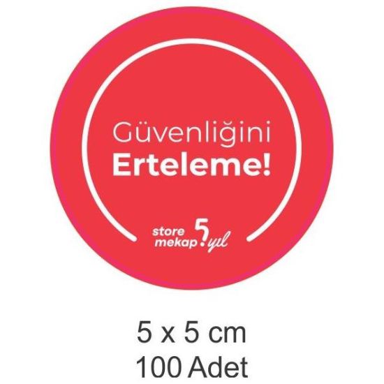 Sobe Reklam Normal Kesimli Damla Etiketler
